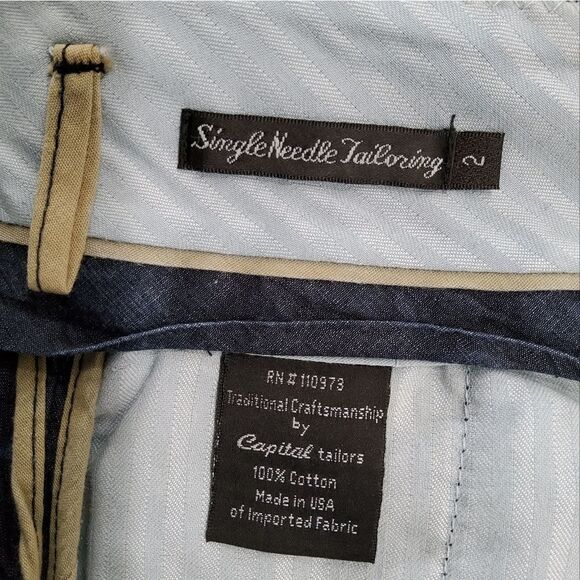 Capital Tailors Single Stitch Tailoring Jeans Size 2 - Picture 7 of 15